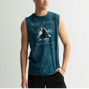PINK FLOYD Dark Side Of The Moon Tie-Dye SLEEVELESS TANK TOP T-Shirt XXL NEW